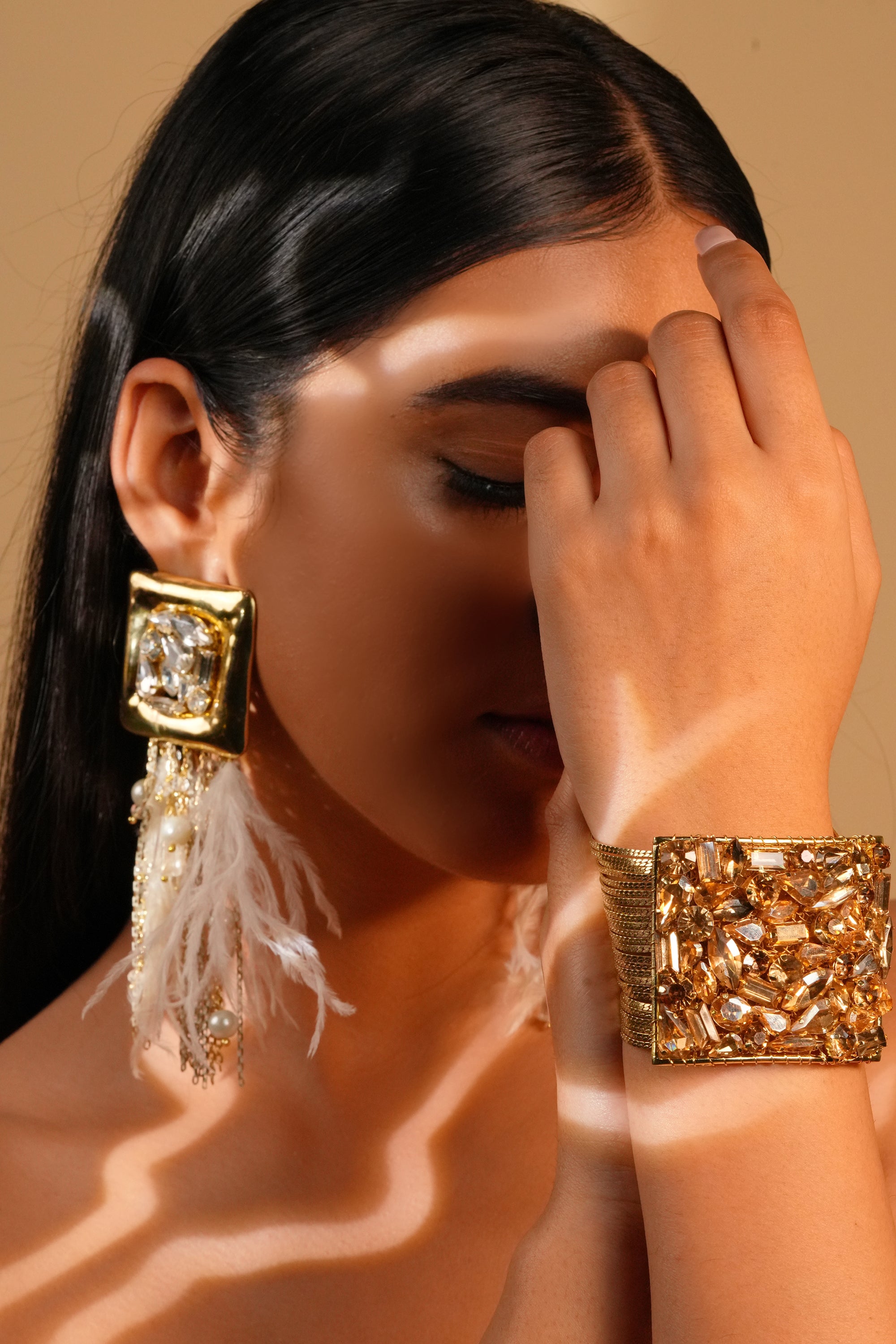 Crystal Cascade Bracelet