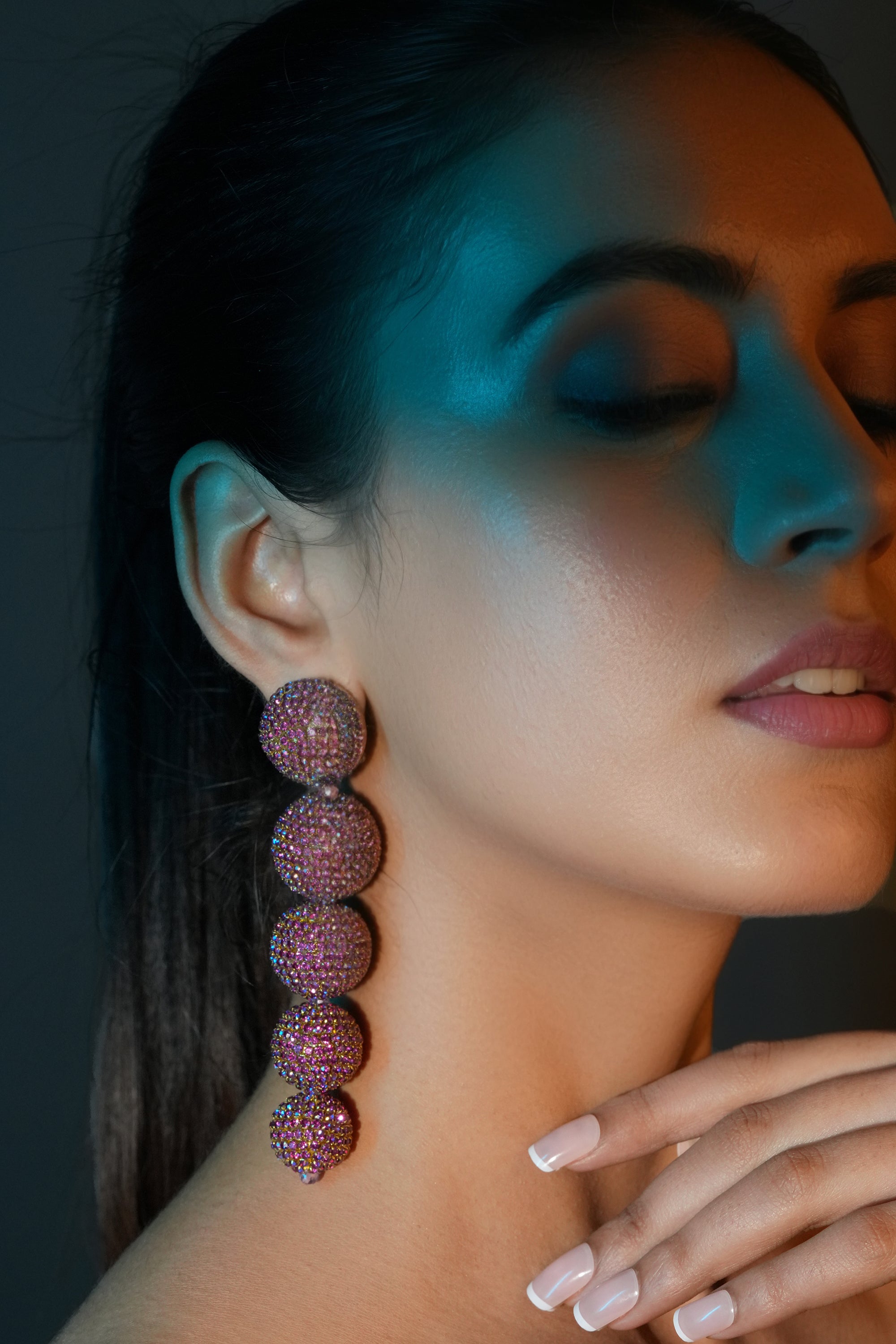 Orchid Dangle Drops