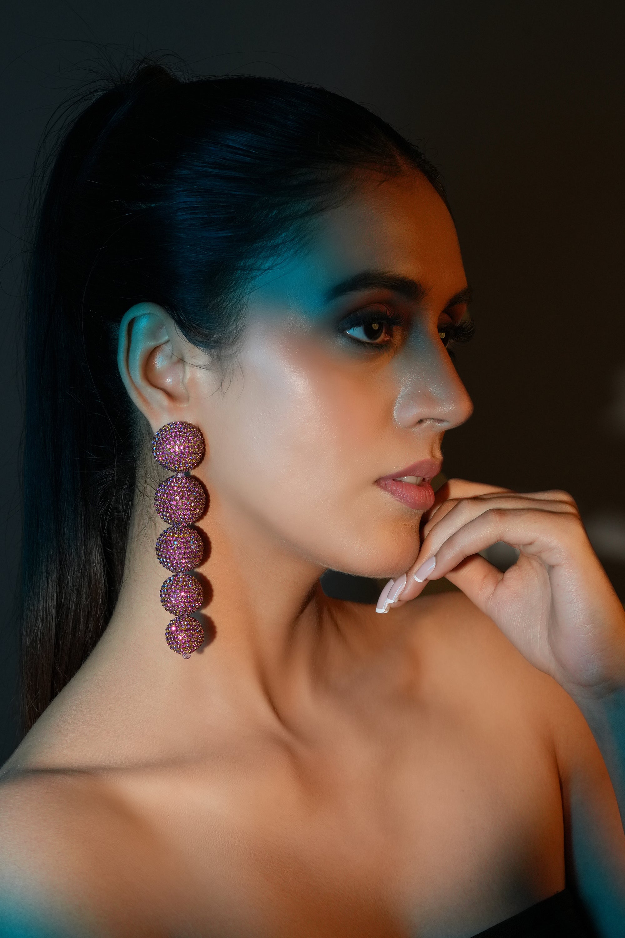 Orchid Dangle Drops