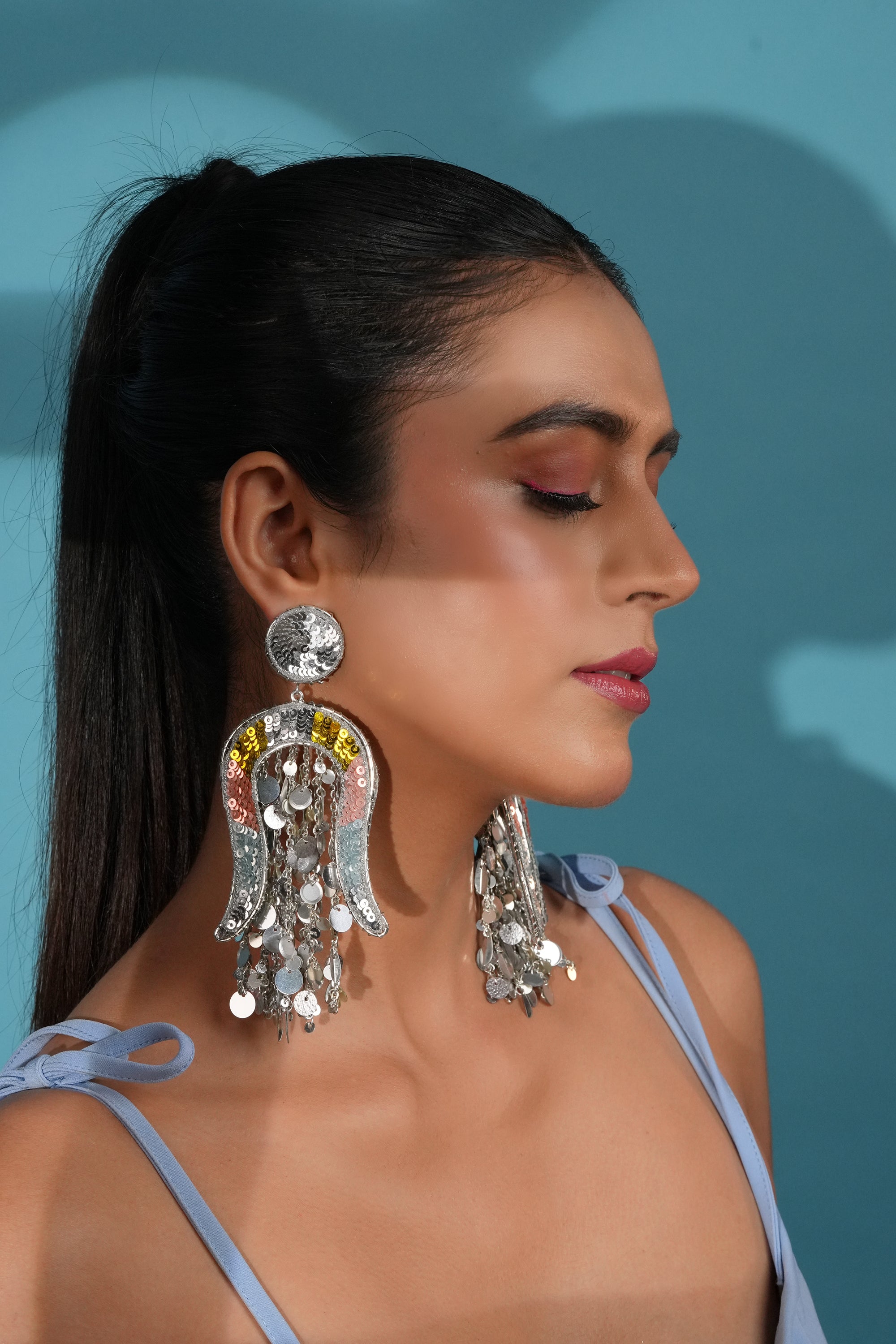 Mirror Bloom Earrings
