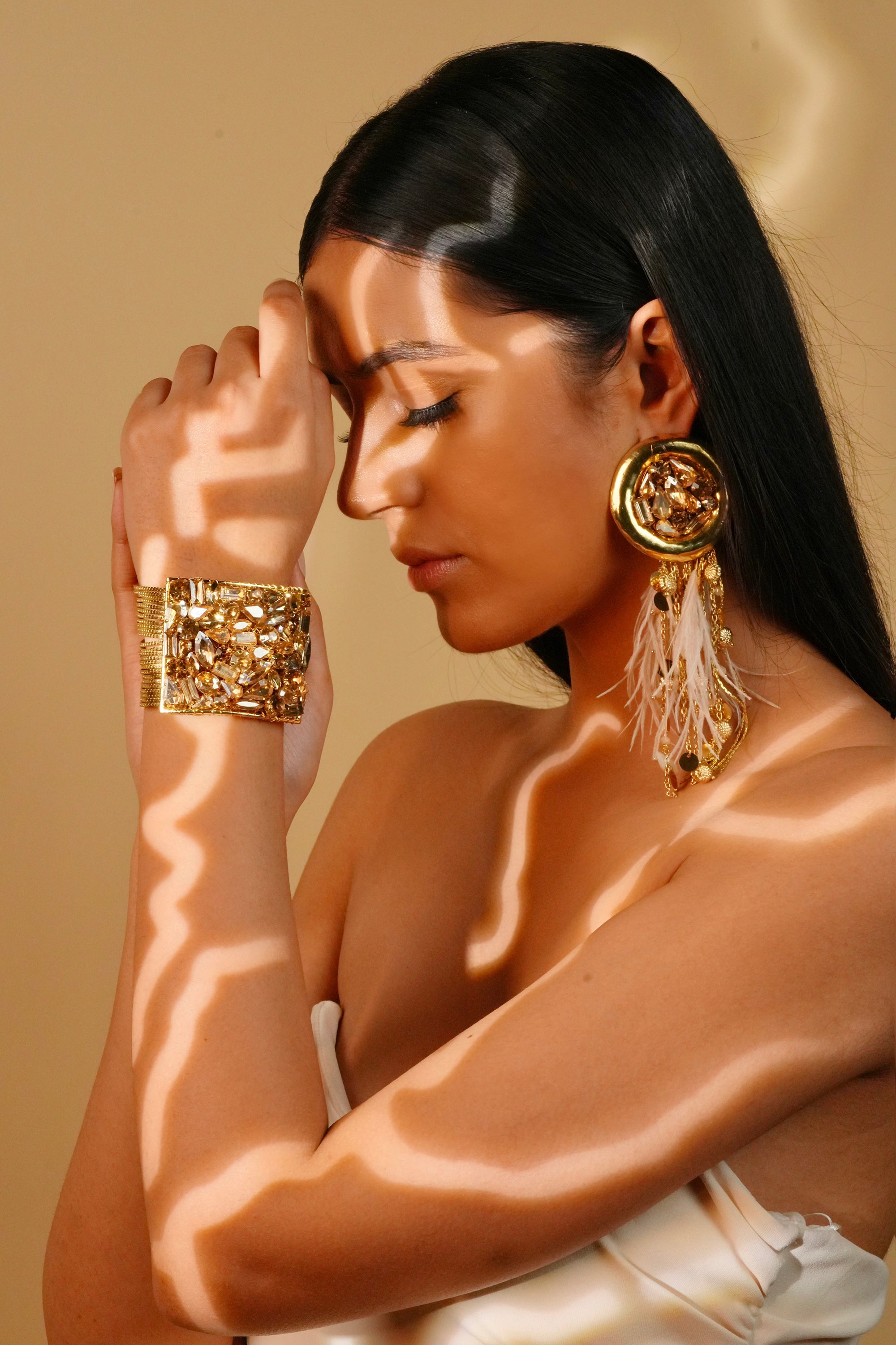 Crystal Cascade Bracelet