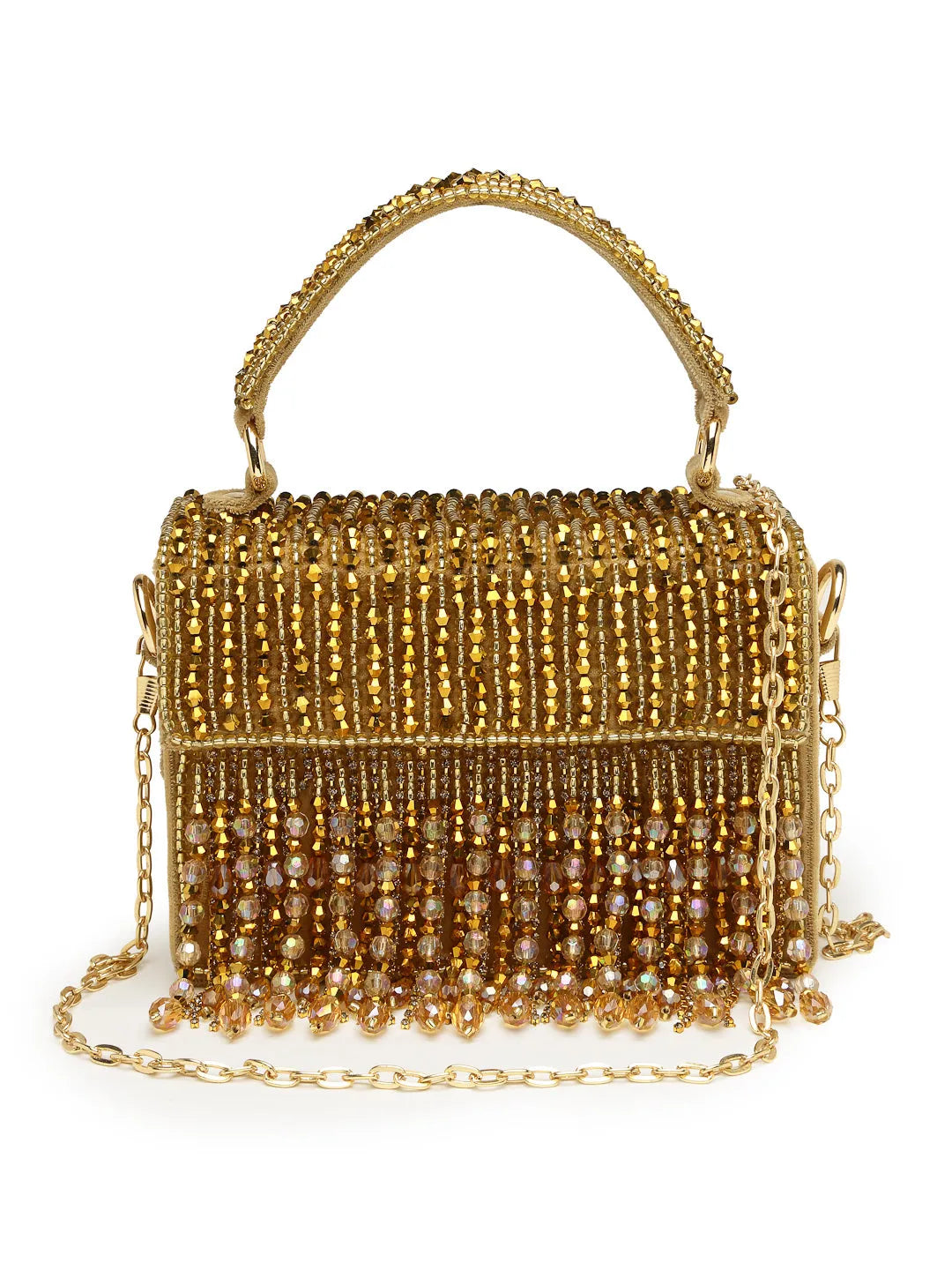 Gold Rush Mini Box Clutch online