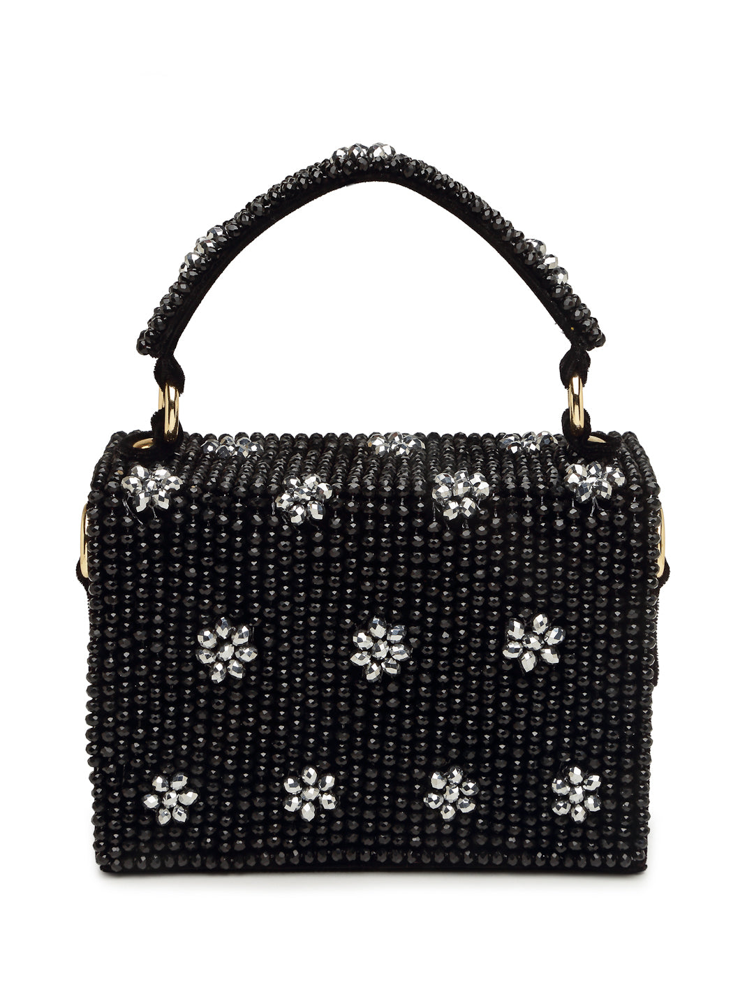 Black Pearl Clutch Bag