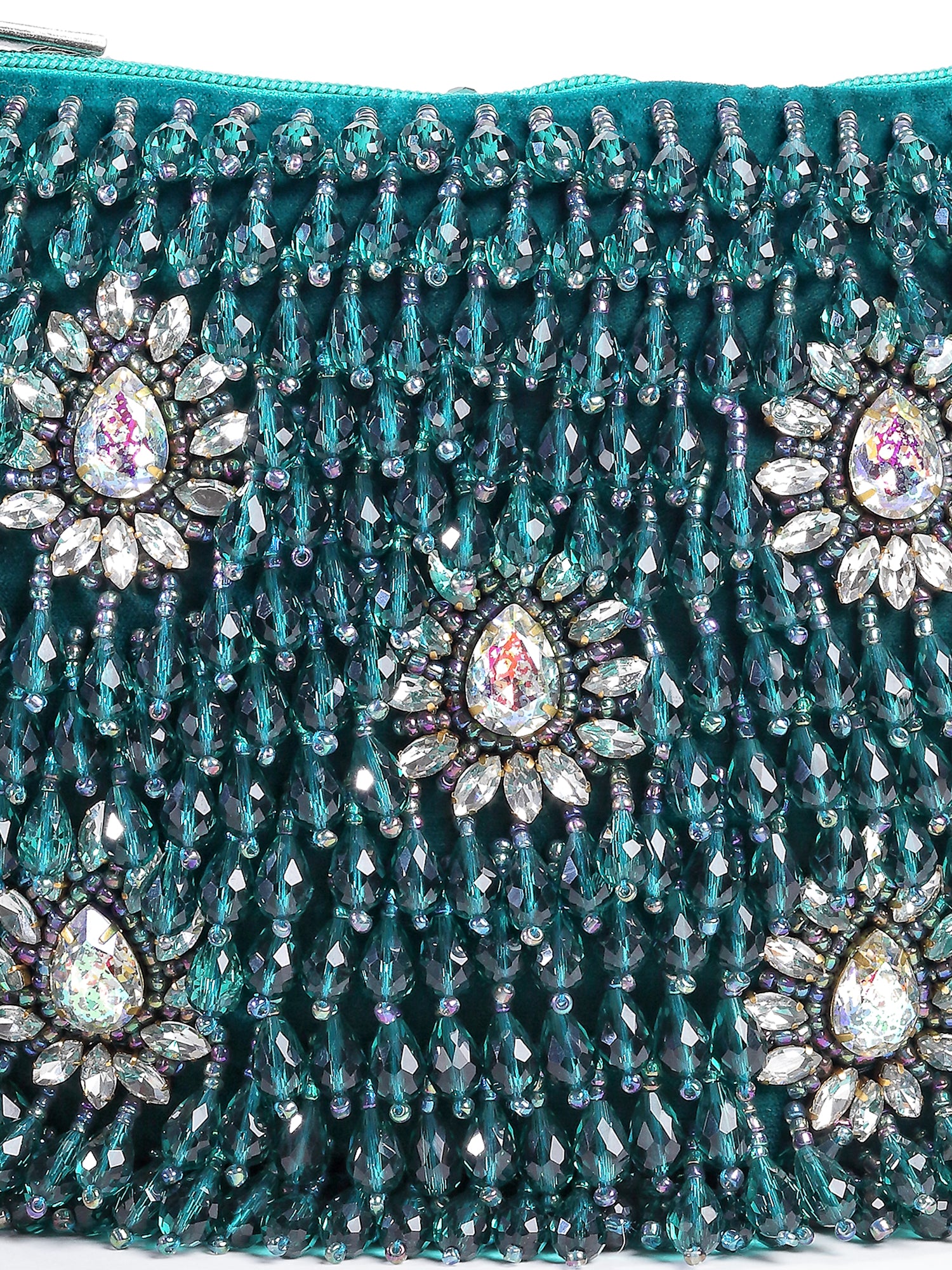 Green Crystal Potli bag