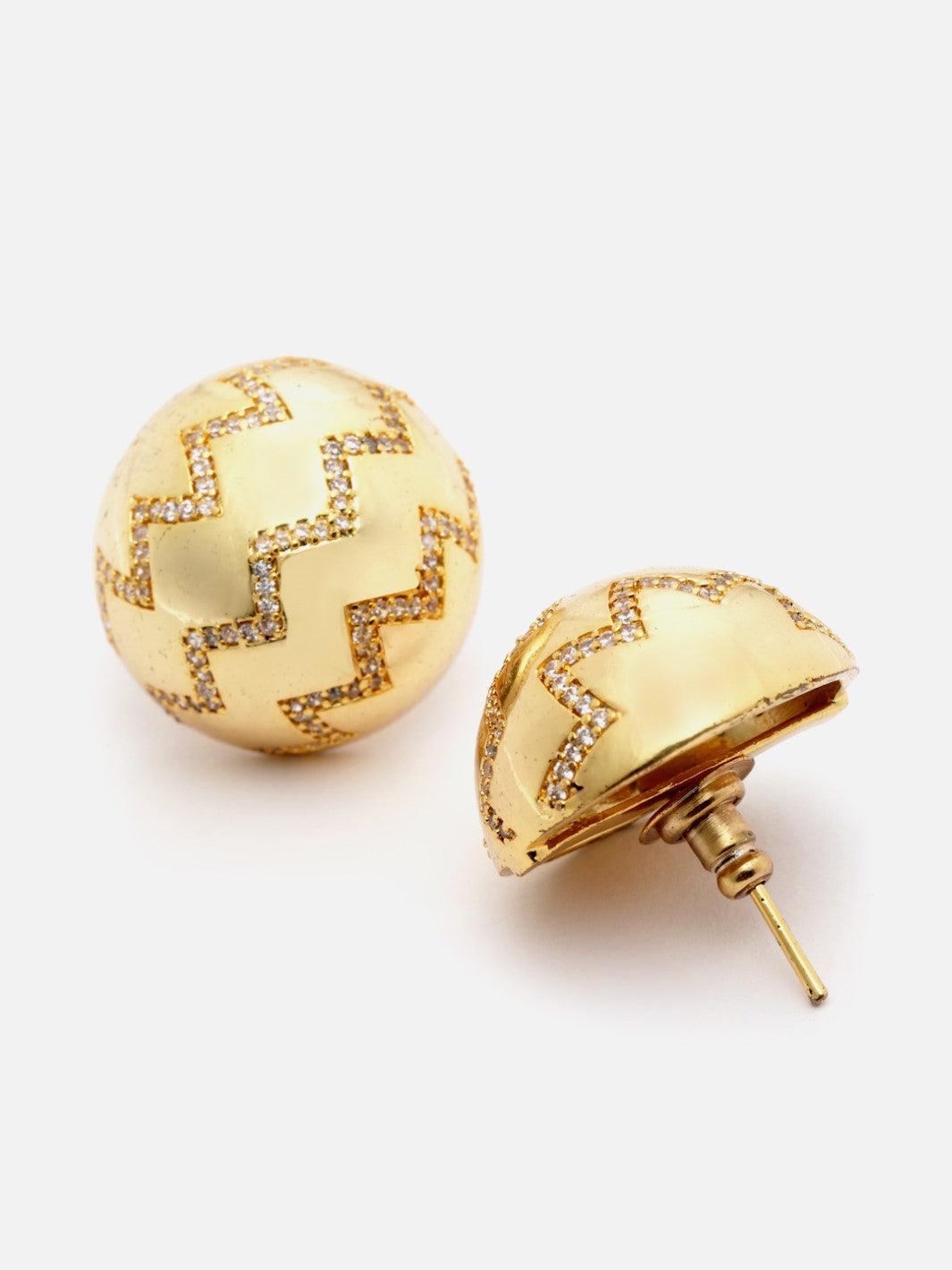 Small Gold Stud Earrings