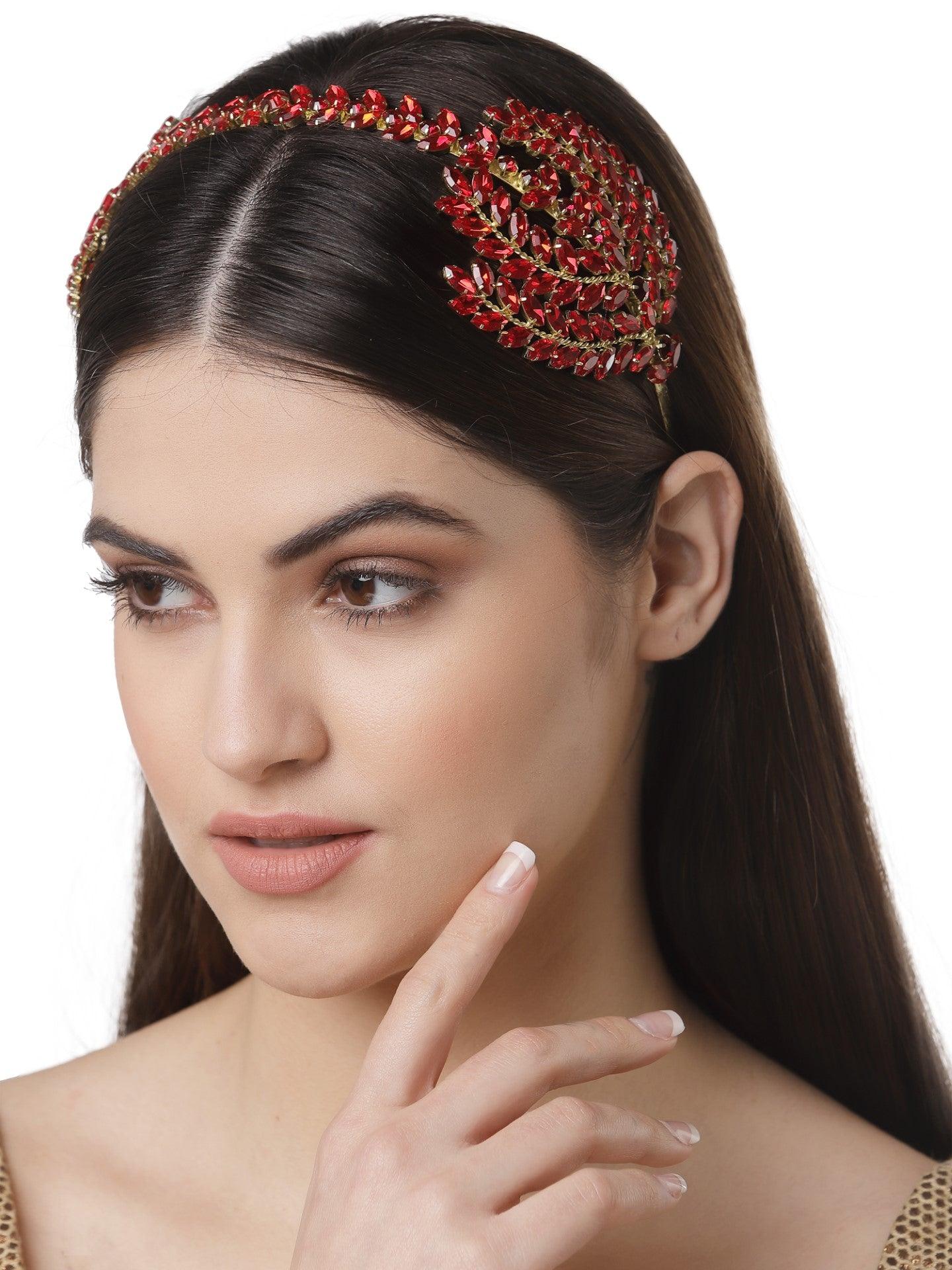 Crimson Hair Band