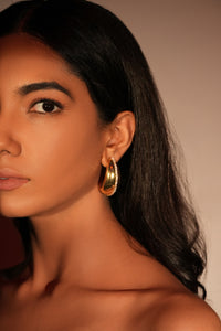Gold Stud Earrings