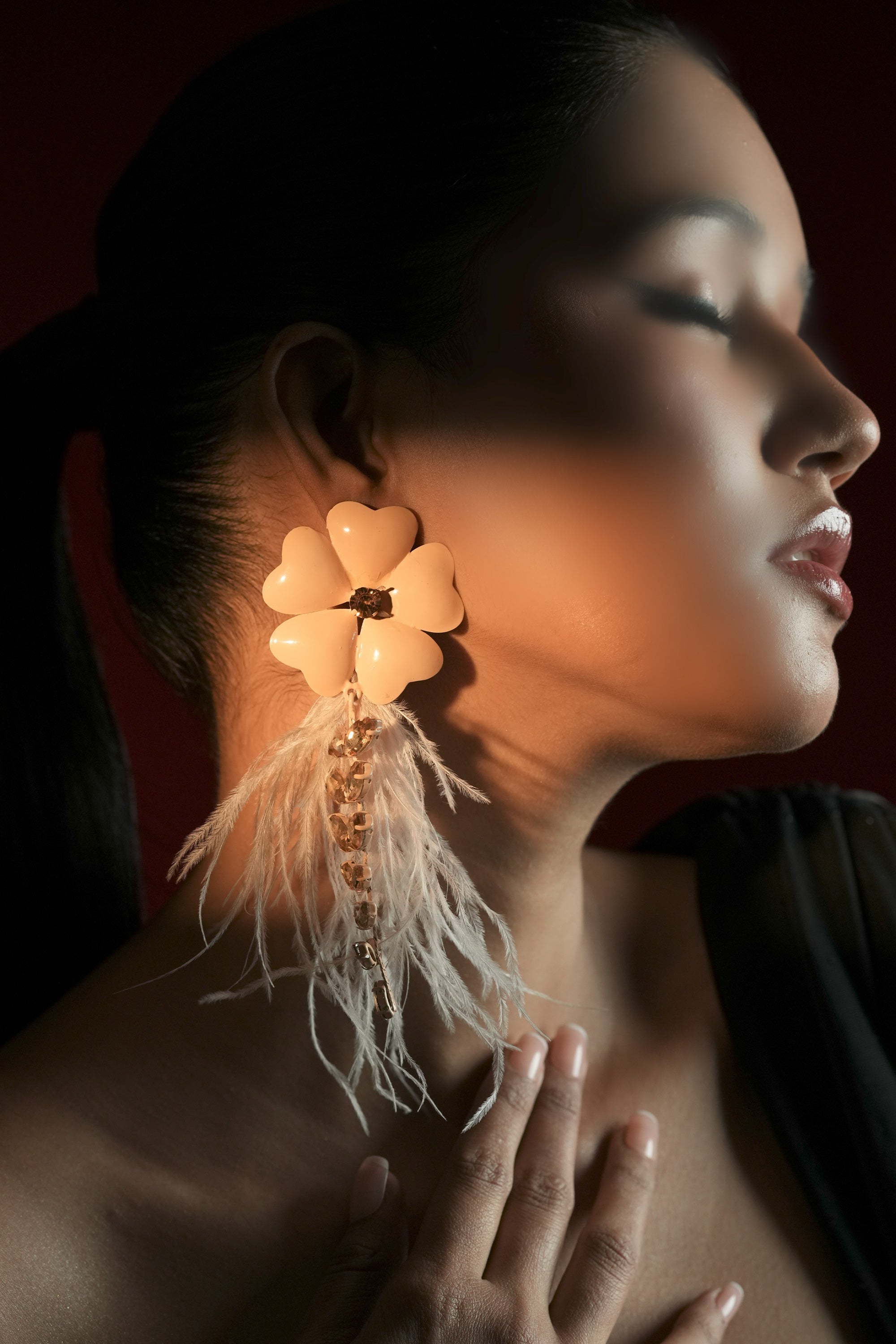 Vanilla Bloom Feathers