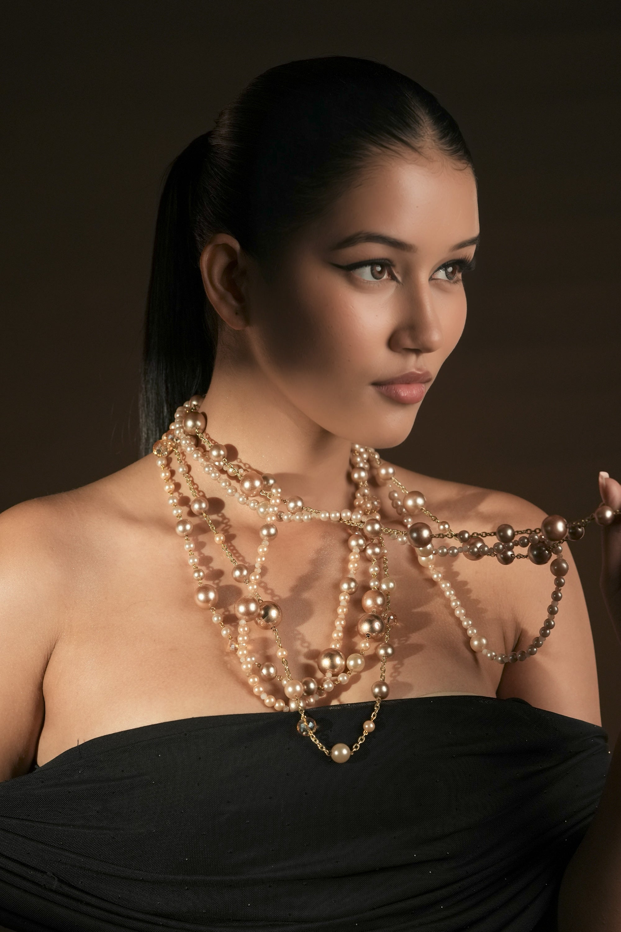 Pearl Swirl Necklace