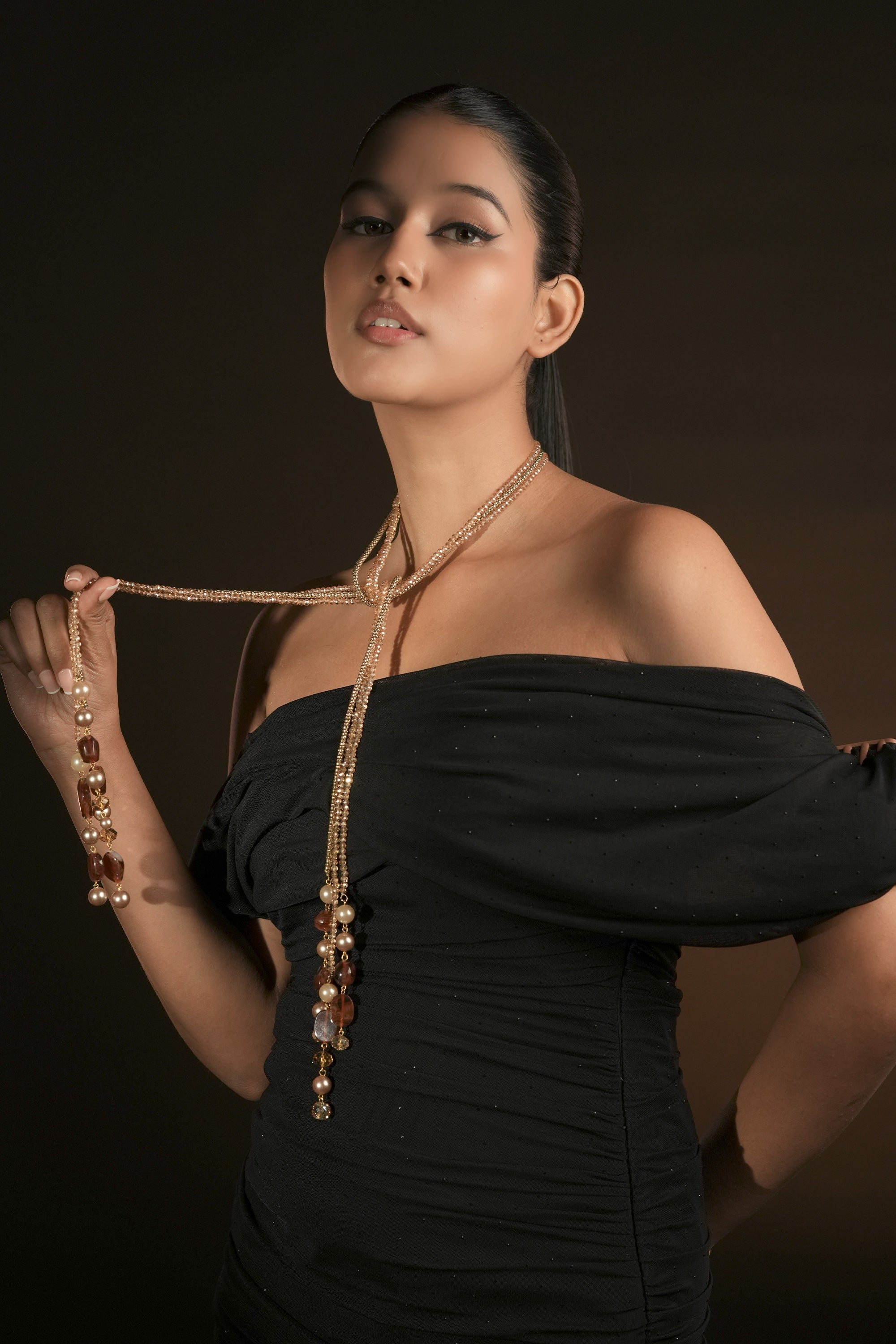 Amber Flow Necklace