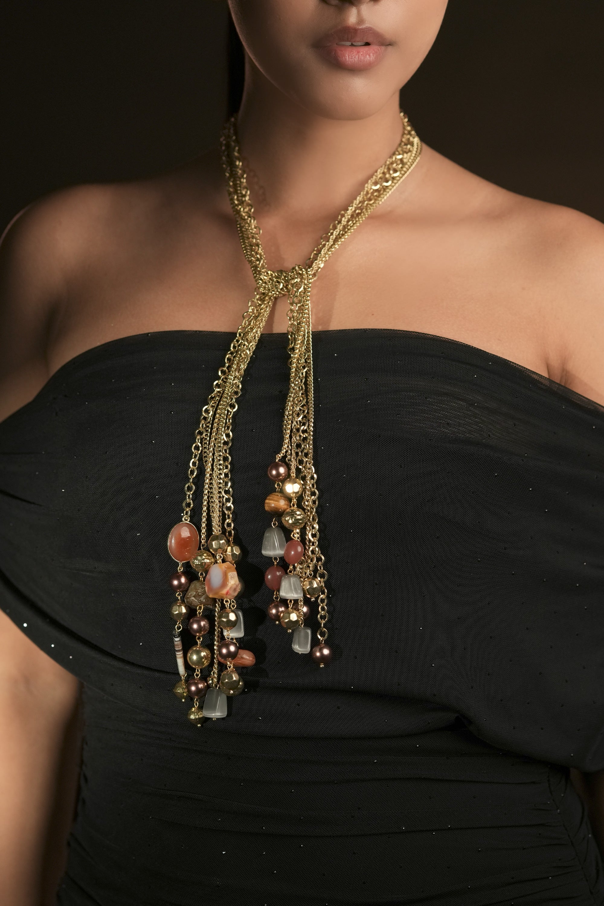 Tawny Stream Necklace
