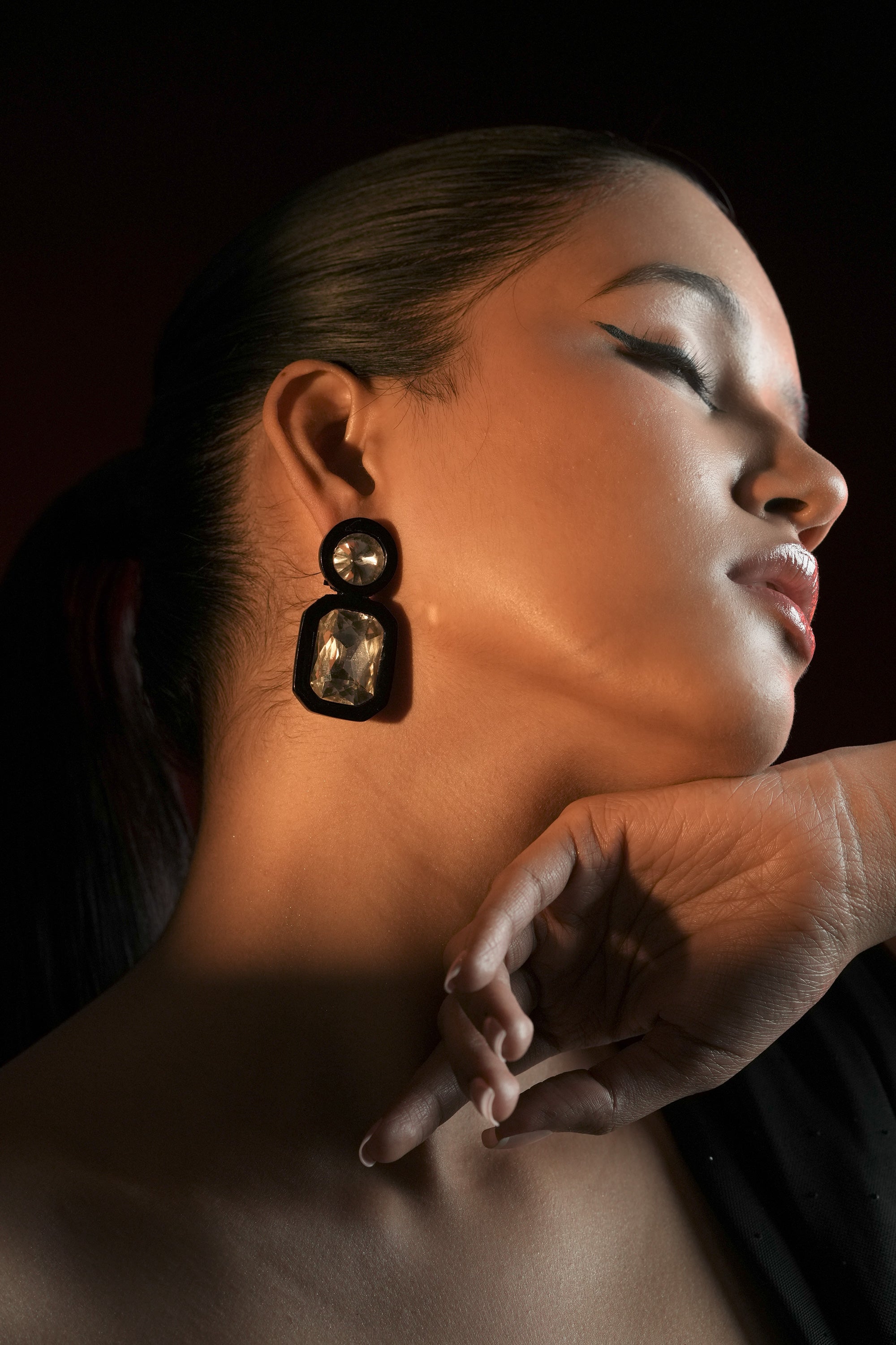 Black Prism Studs