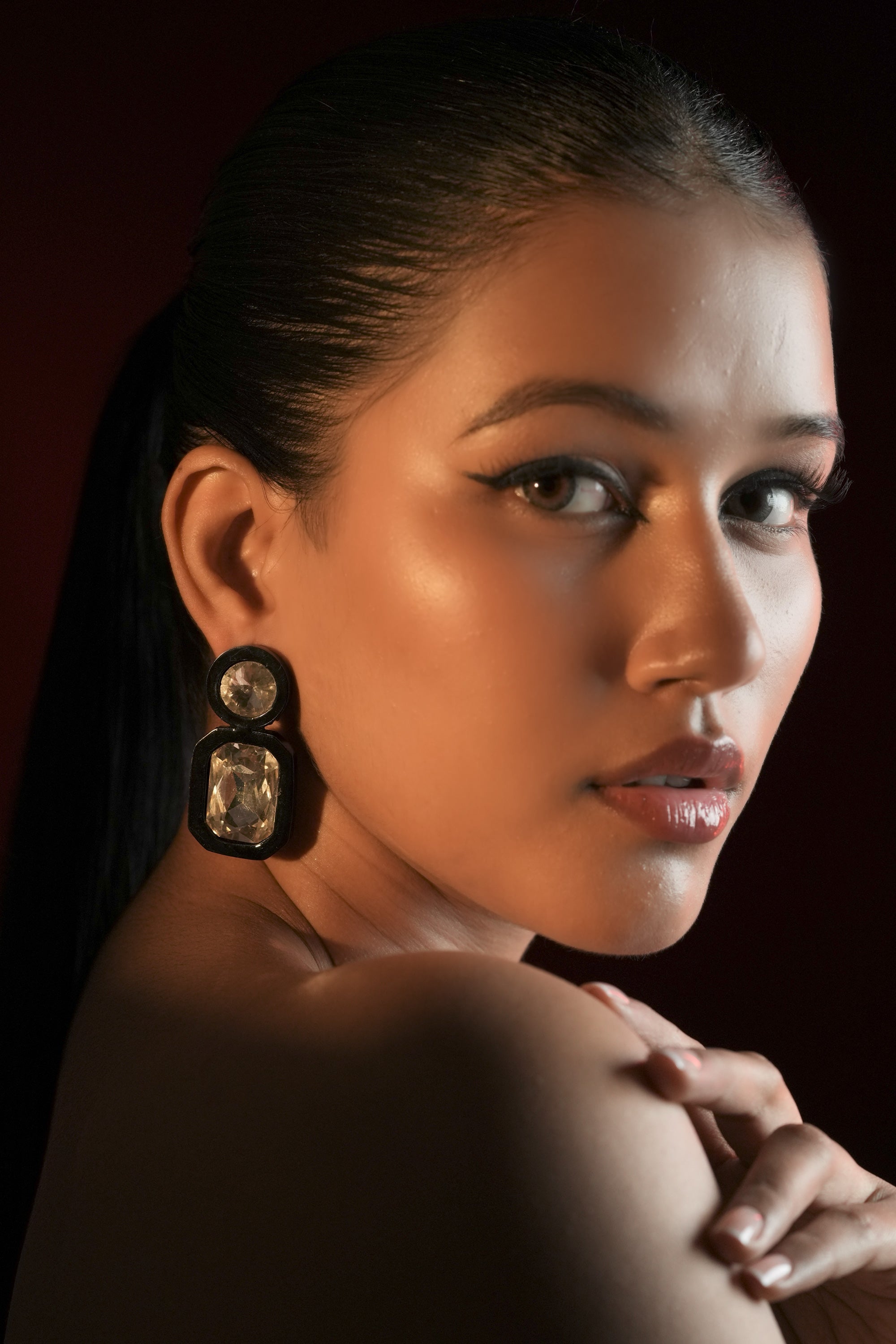 Black Prism Studs