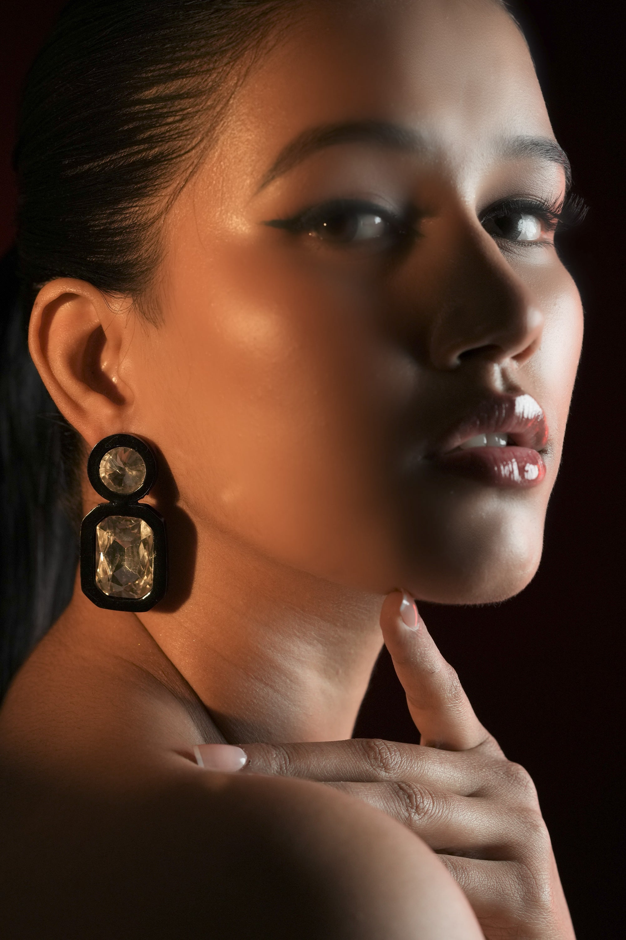 Black Prism Studs