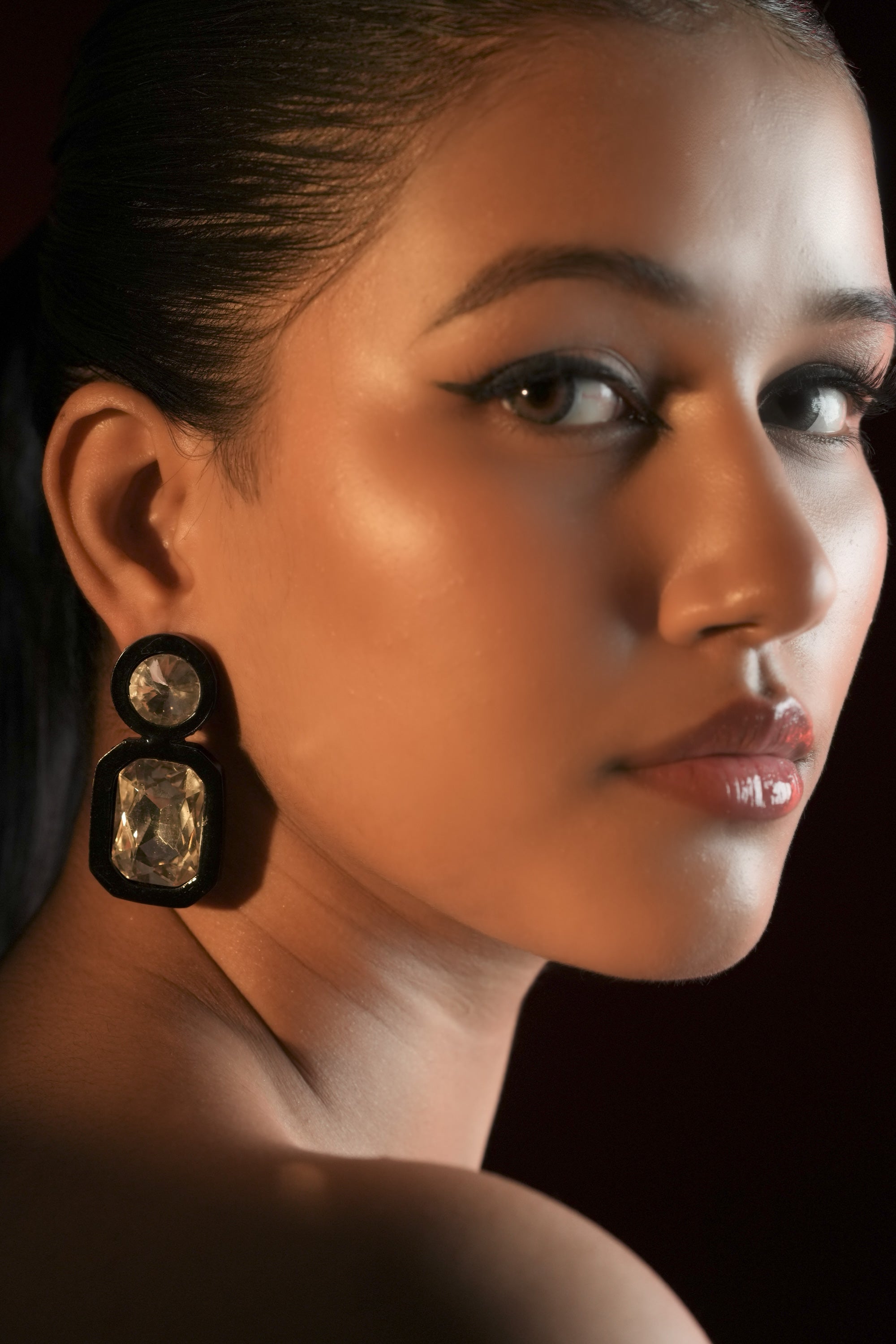 Black Prism Studs