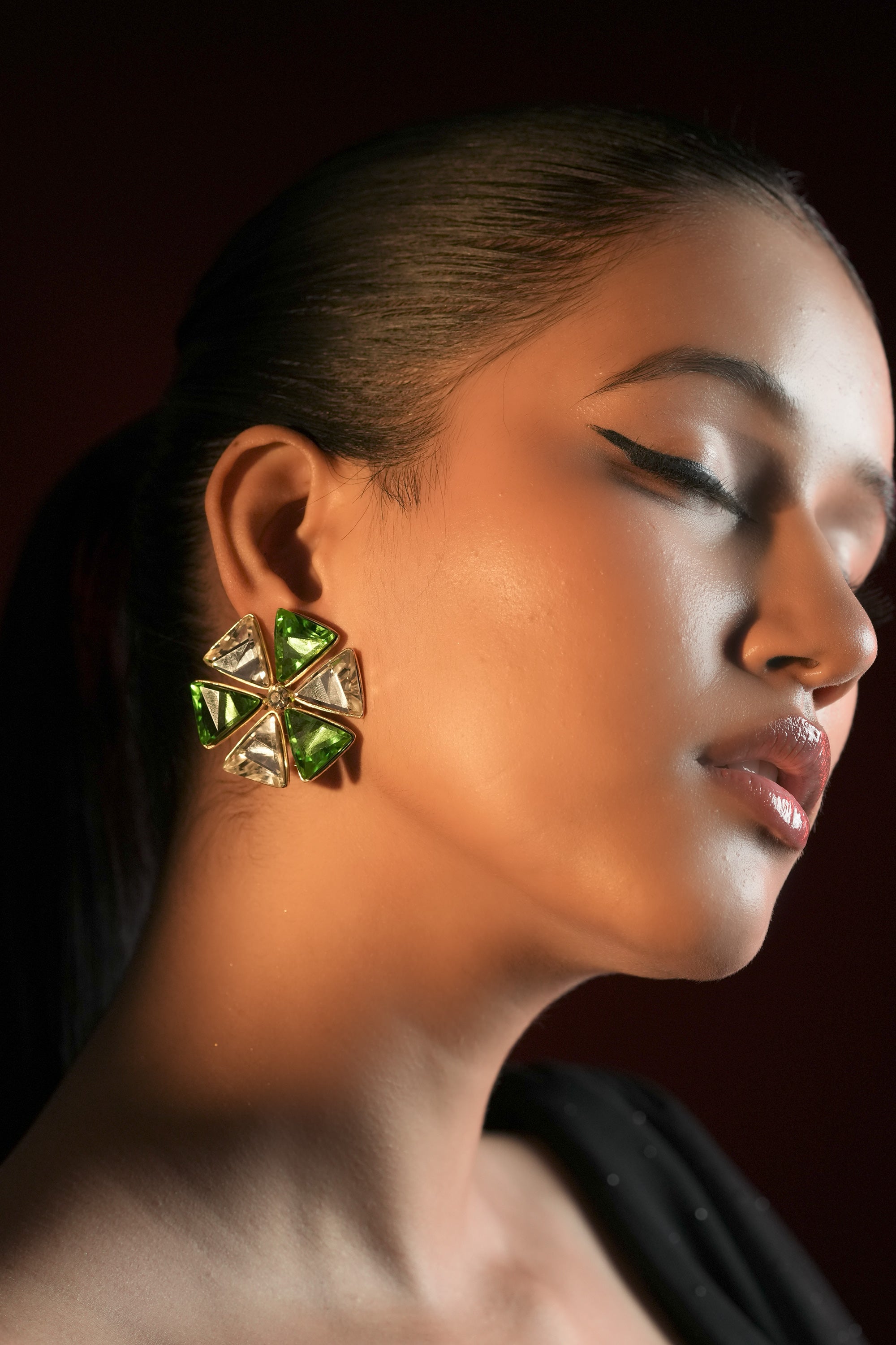 Verdant Bloom Studs