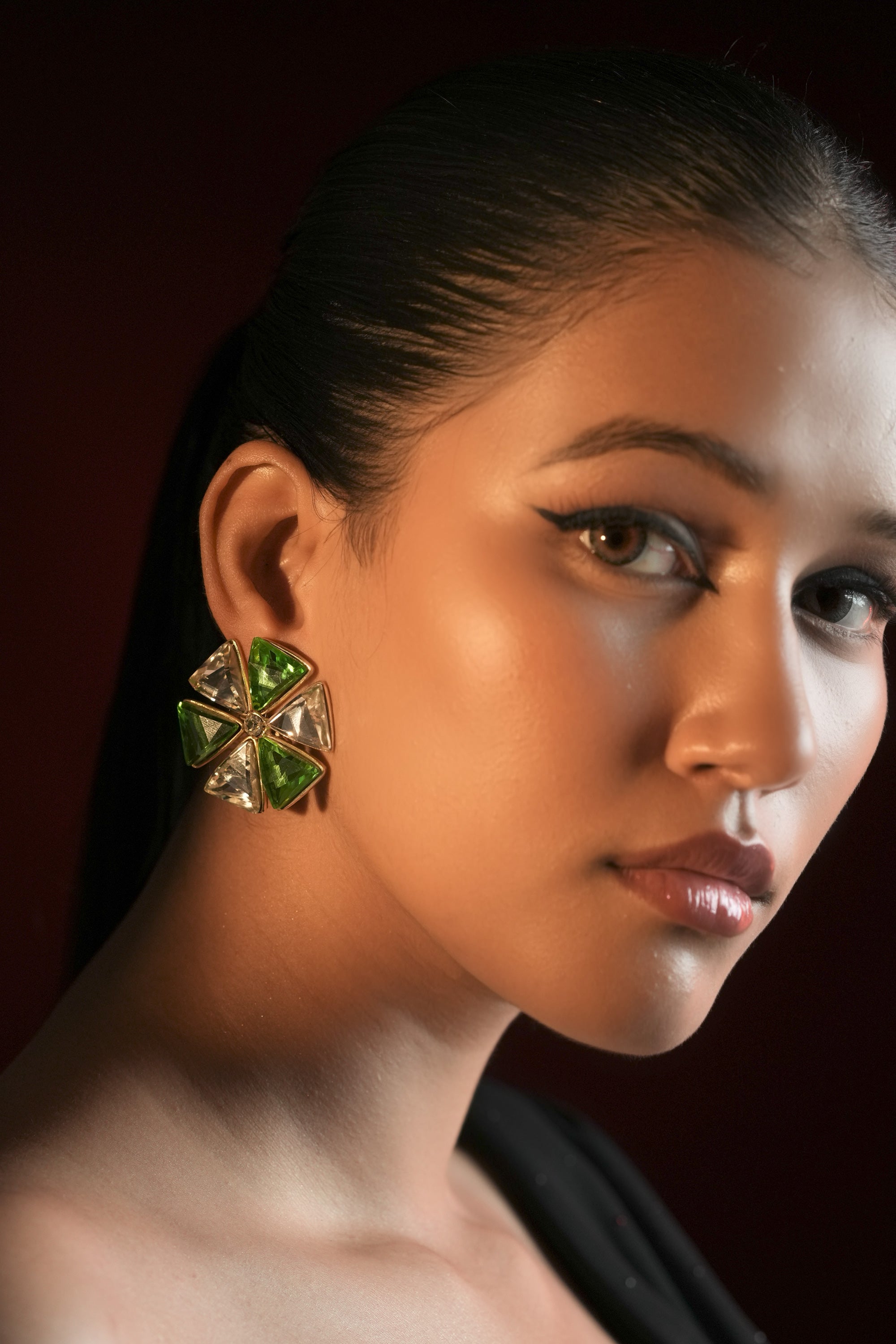Verdant Bloom Studs