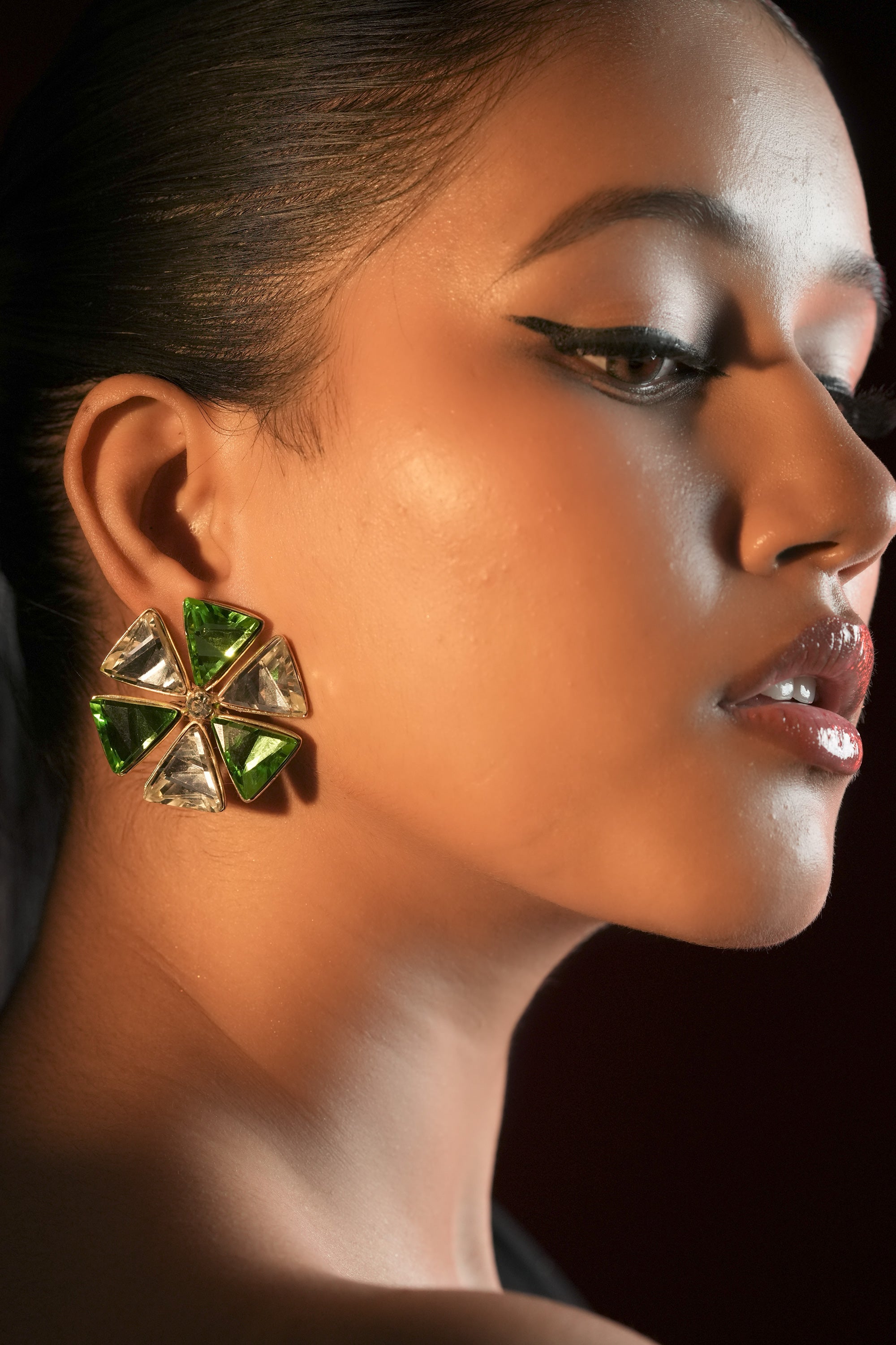 Verdant Bloom Studs