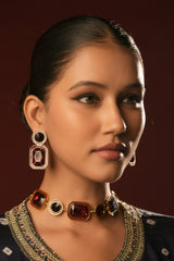 Crimson Frame Choker