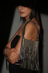 Crystal Fringe Nano Bag