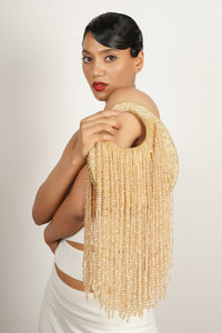 Gold Waterfall handbags