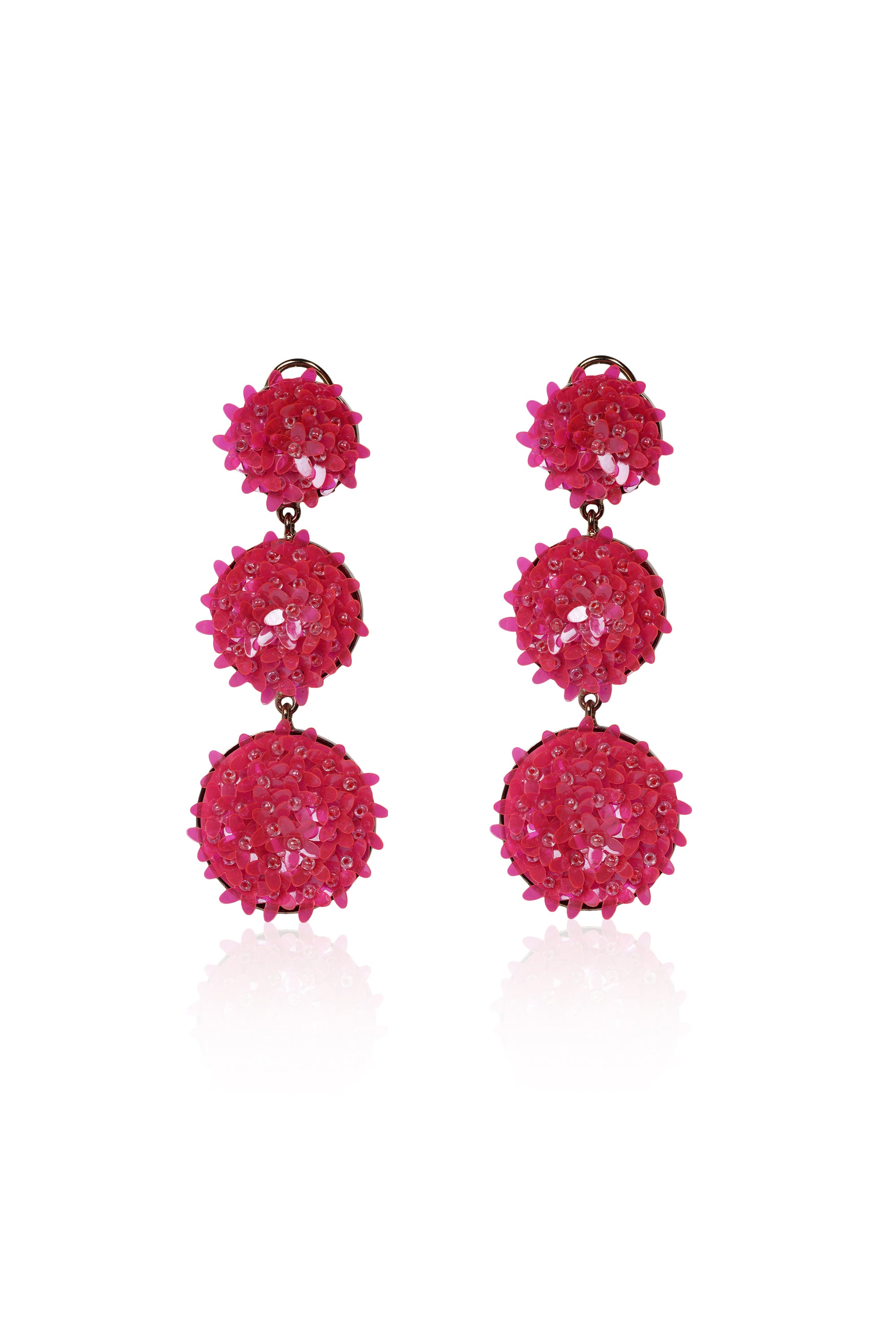 Floral Dangler earrings