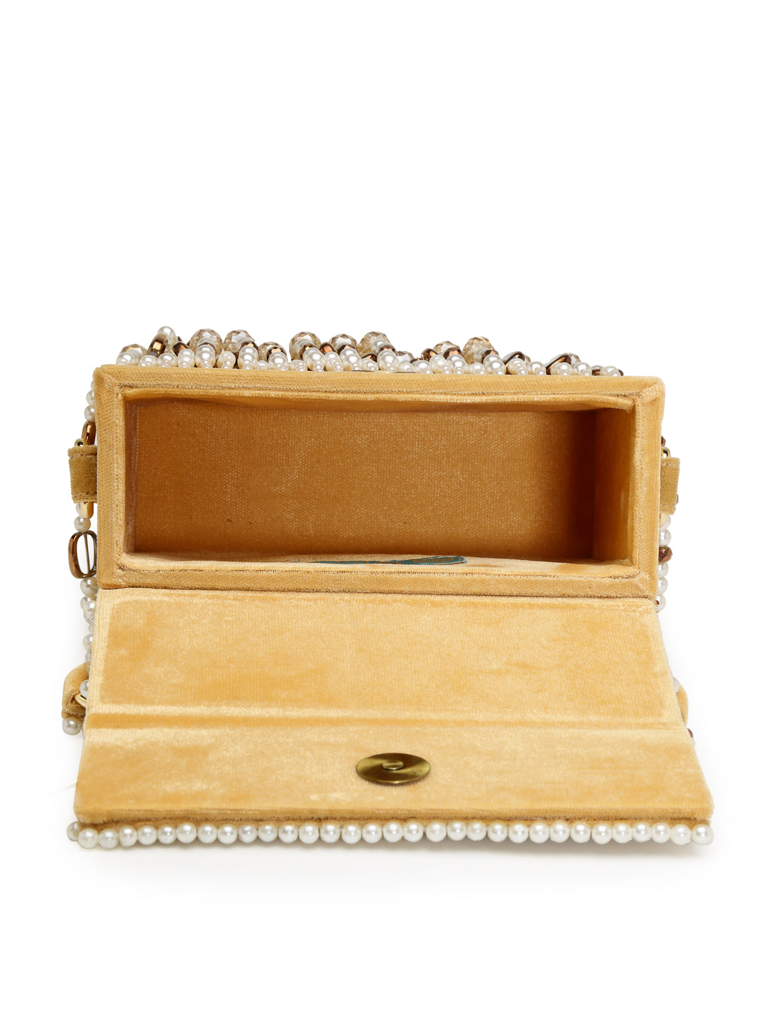 Pearl Mini Box Clutch