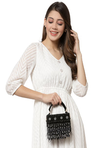 Black Pearl Clutch Bag