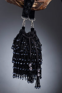 Rain Drop Potli in Black