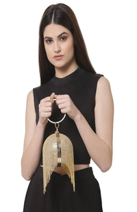 ball shaped clutch bag