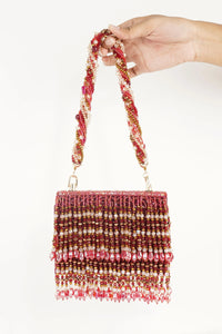 Embroidered box clutch online