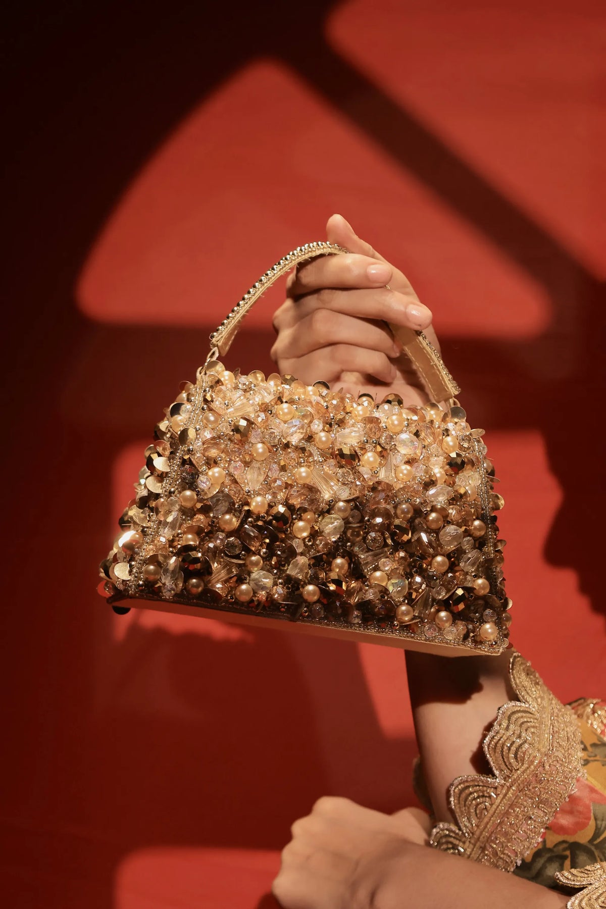 Champagne Ombré Box Bag - image 2