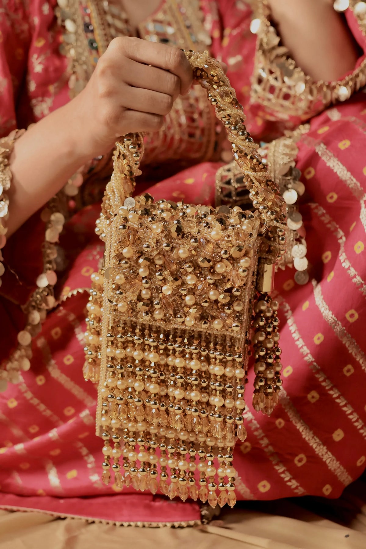 Golden Hour Box Clutch - image 4