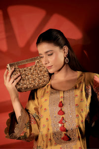 Gold Pearl Clutch - image 3