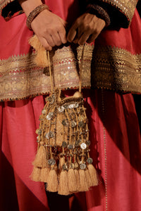 Coin Tassel Potli - image 3