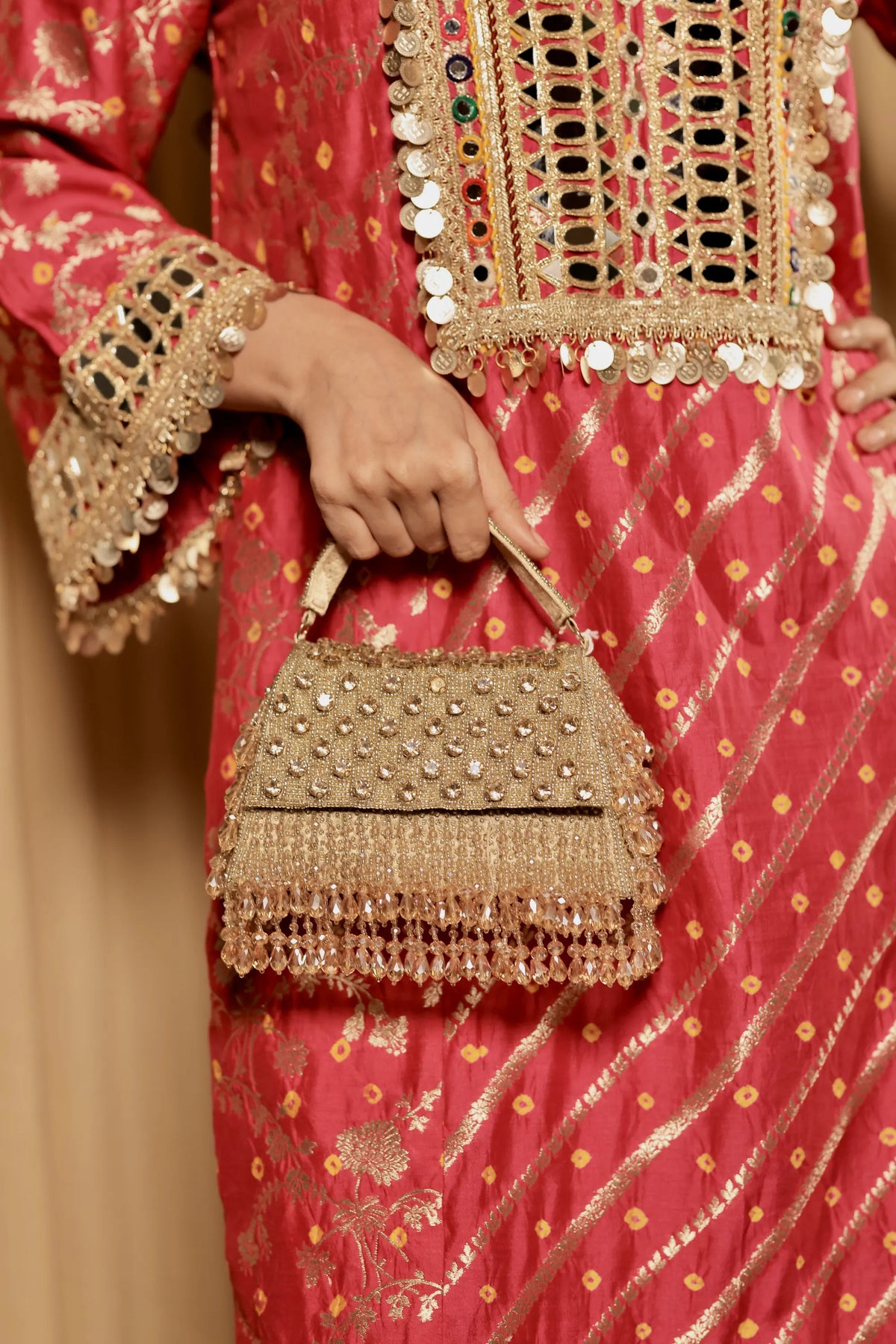Crystal Drop Box Bag - image 2