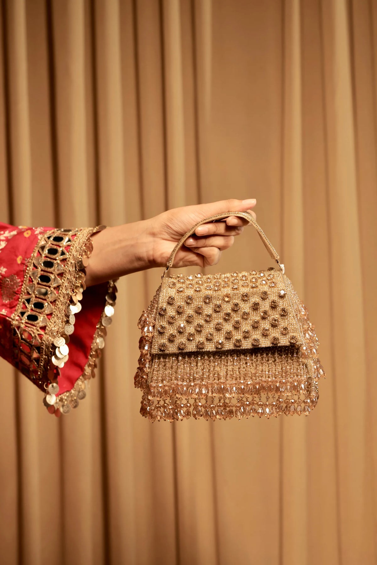 Crystal Drop Box Bag - image 3
