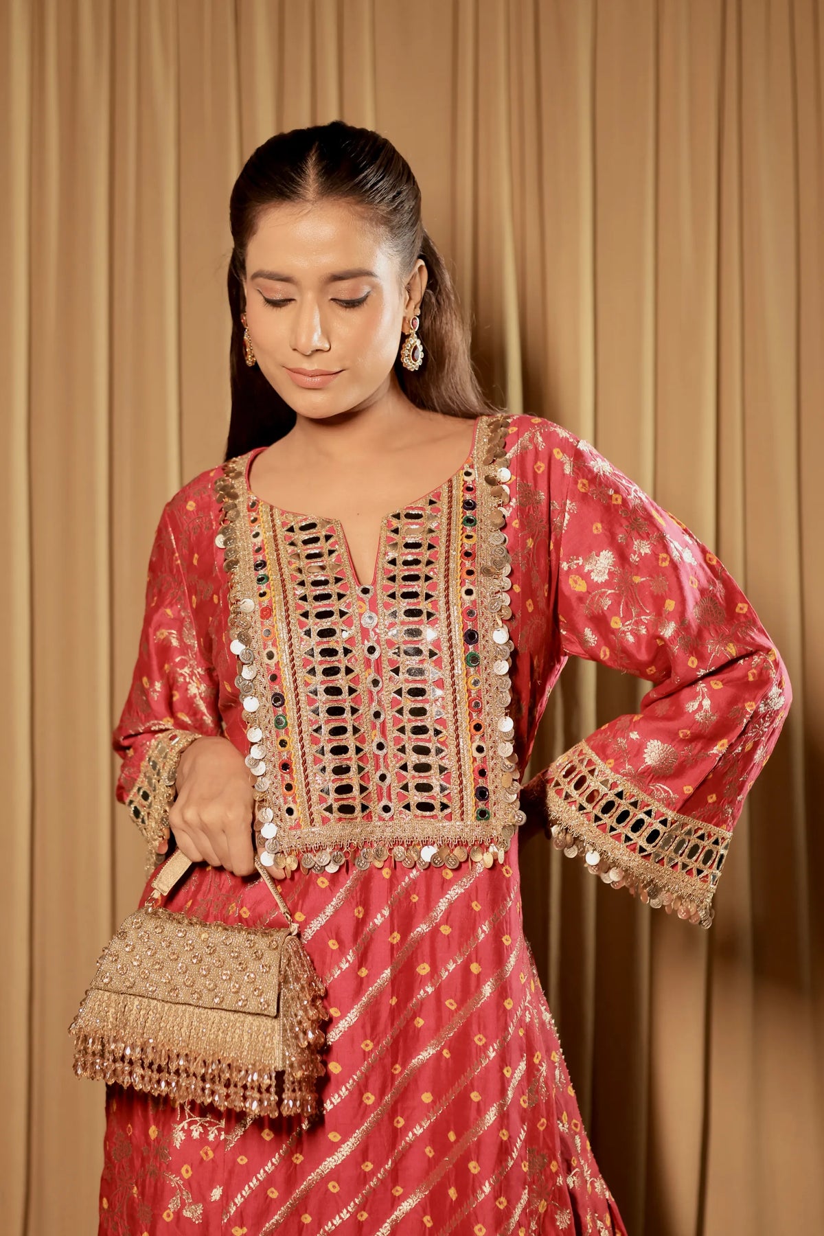 Crystal Drop Box Bag - image 4