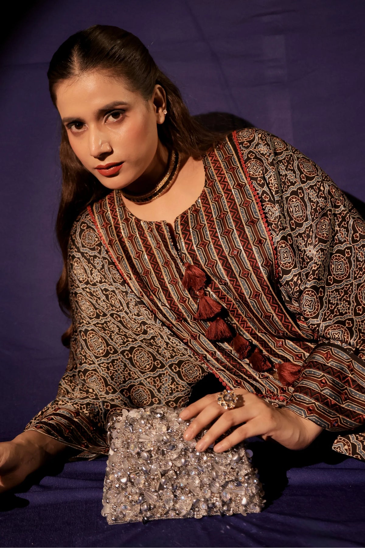 Frost Pearl Box Bag - image 4