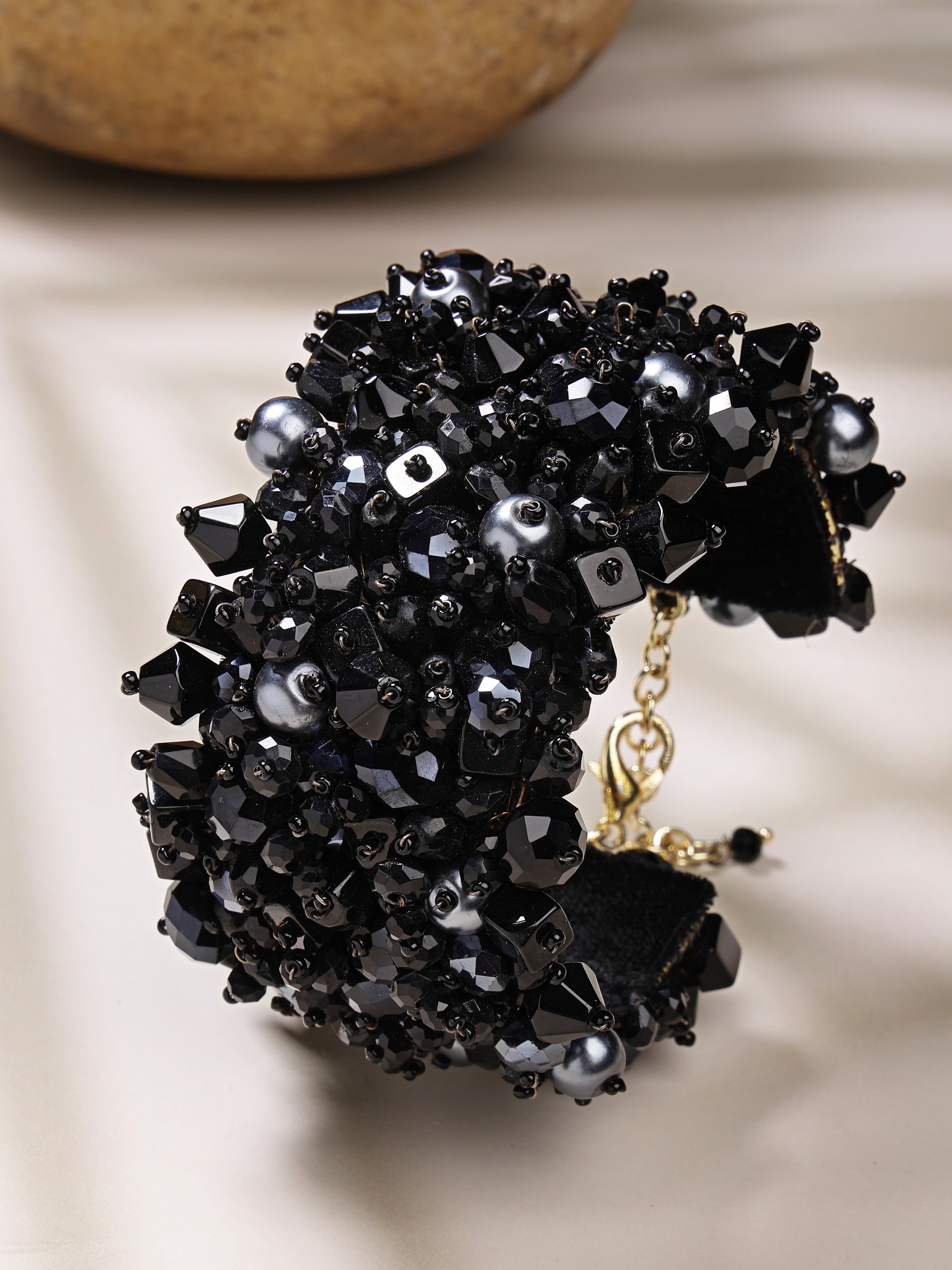 Black Cuff bracelet