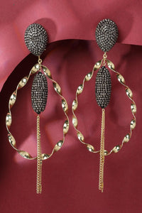 Twirled Hoop Earrings