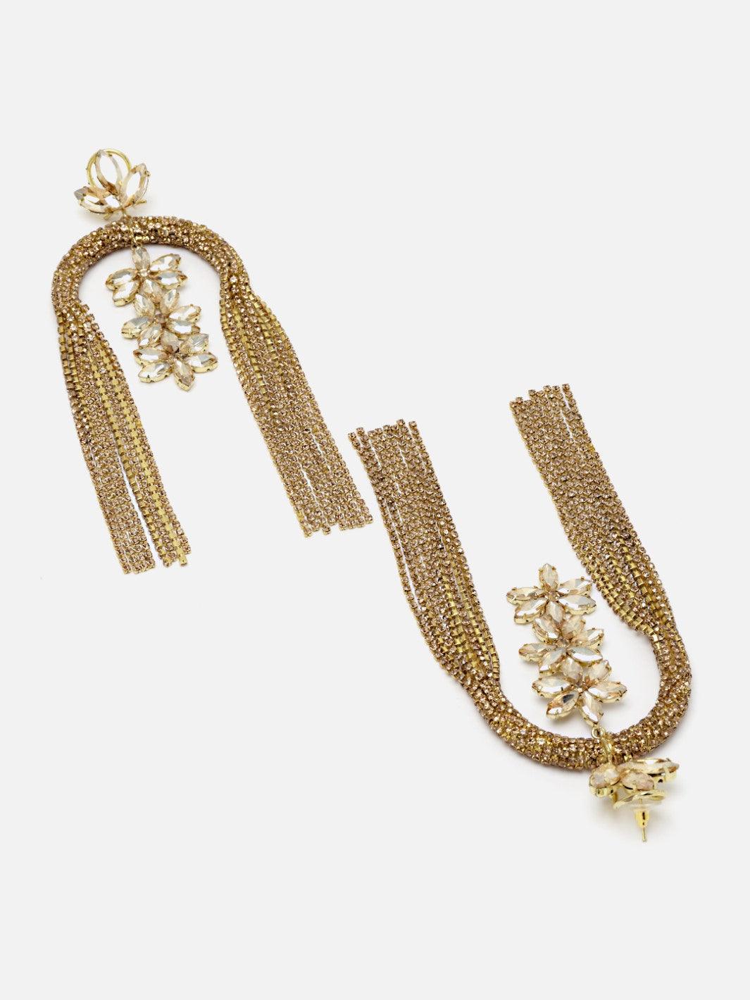 Inverted 'U' Earrings - Bijoux by Priya