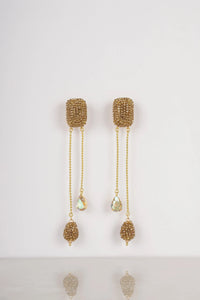 Gold Teardrop Earrings