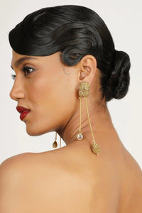 Gold Teardrop Earrings