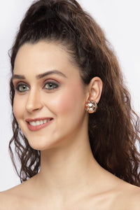 Rose Gold Stud Earrings