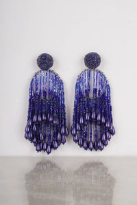 Blue Sapphire Earrings