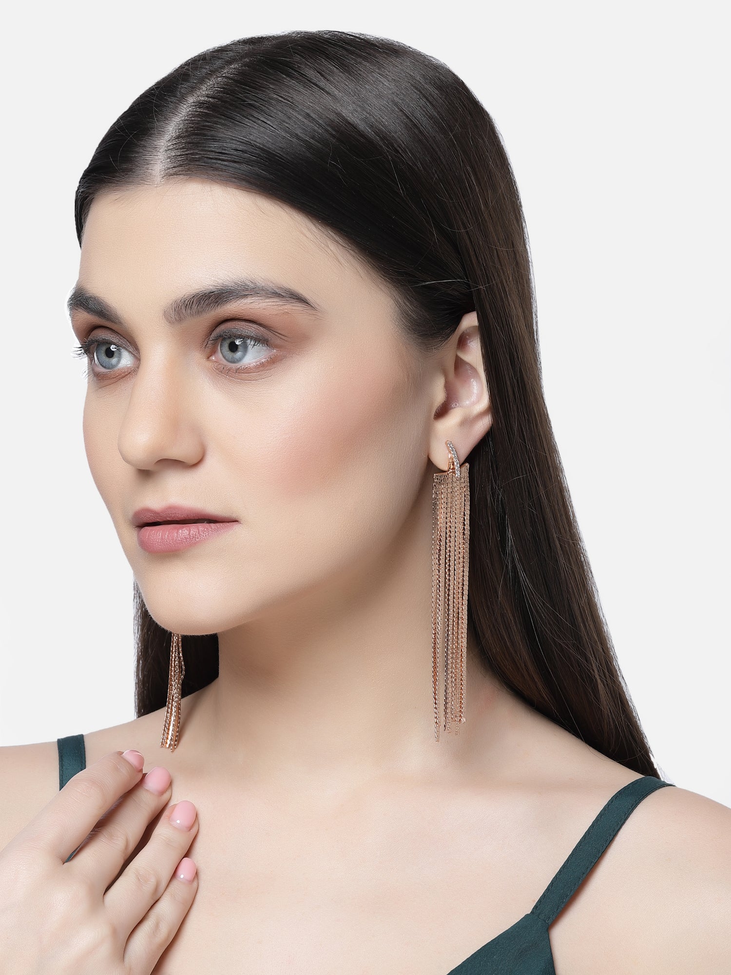 Multi-Chain Drop Earrings