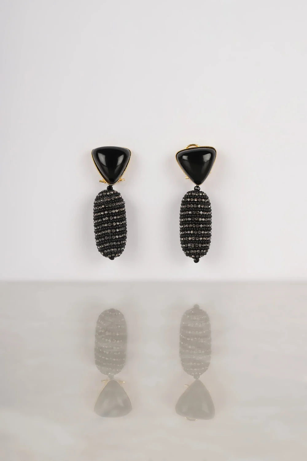 Beaded Dangler Earrings