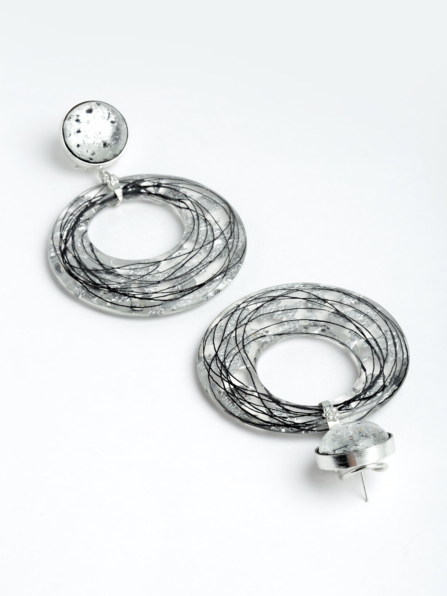 Silver Hoop Earrings