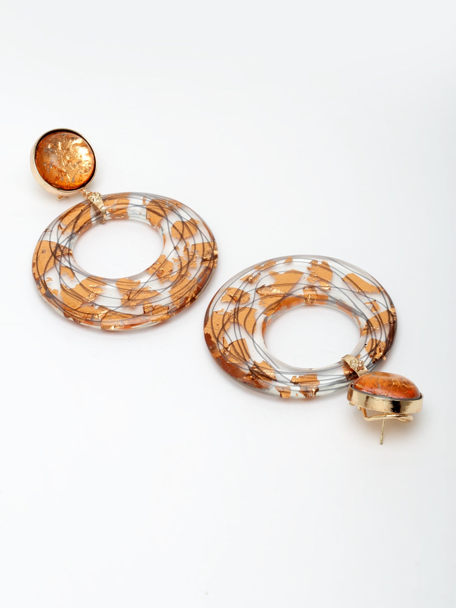 Rose Gold Hoop Earrings